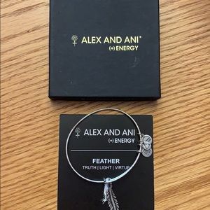 Alex and Ani (+) Energy Bracelet - Feather